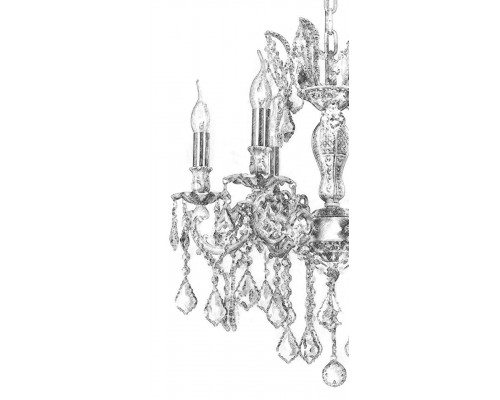 Дополнительное фото Люстра подвесная Lucia Tucci Barletta 122.6 Antique: Купить в Интернет магазин освещения GCSVET.RU