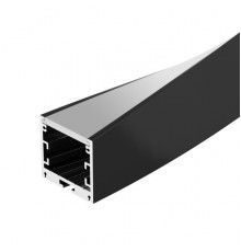 Алюминиевый профиль Arlight SL-ARC-3535-Twist180-500 Black 032685