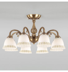 Люстра потолочная Eurosvet 60107/8 античная бронза