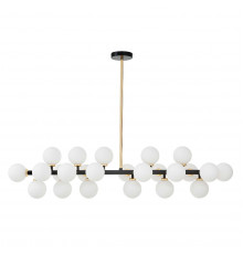 Люстра потолочная Lumina Deco Marsiada LDP 6033-24 BK+GD