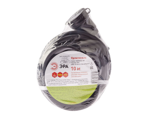 Дополнительное фото Удлинитель силовой Эра UPx-1e-3x2,5-10m-IP44(KG) Б0050862: Купить в Интернет магазин освещения GCSVET.RU