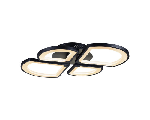 Дополнительное фото Люстра потолочная LED iLedex River X024-4 BK: Купить в Интернет магазин освещения GCSVET.RU
