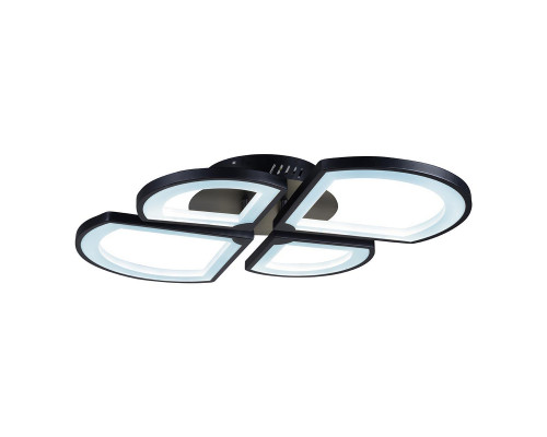 Дополнительное фото Люстра потолочная LED iLedex River X024-4 BK: Купить в Интернет магазин освещения GCSVET.RU