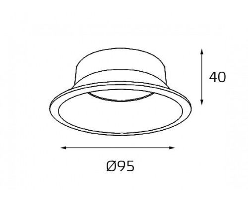Дополнительное фото Рефлектор Italline MG-31 reflector for 3160 gold: Купить в Интернет магазин освещения GCSVET.RU