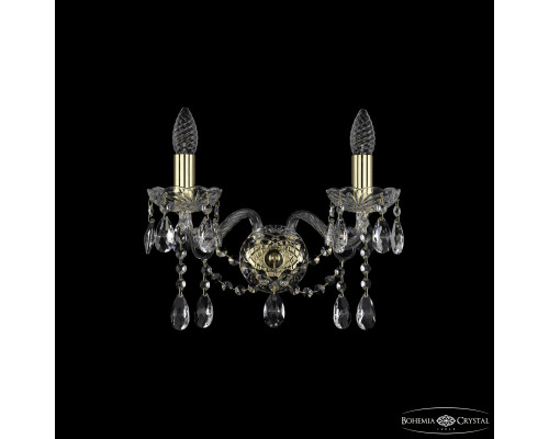 Основное фото Настенный светильник Bohemia Ivele Crystal 1413B/2/165 G: Купить в Интернет магазин освещения GCSVET.RU