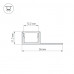 Дополнительное фото Профиль Arlight ARH-DECORE-S12-LINE-EDGE-2000 ANOD 023894: Купить в Интернет магазин освещения GCSVET.RU