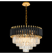 Люстра подвесная Natali Kovaltseva DARIAN 76017/10C GOLD BLACK