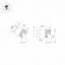 Дополнительное фото Светильник светодиодный уличный Arlight ALT-Ray-Zoom-R52-8W Warm3000 028076: Купить в Интернет магазин освещения GCSVET.RU