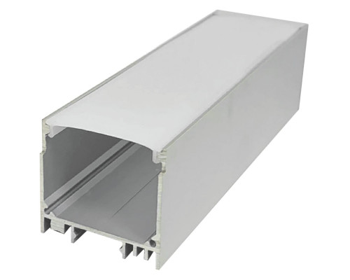 Основное фото Профиль П-образный универсальный Apeyron ширина ленты до 25мм (рассеиватель, заглушки - 2шт) 08-23: Купить в Интернет магазин освещения GCSVET.RU