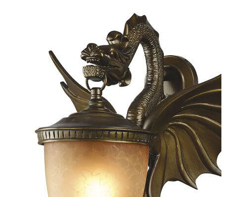 Дополнительное фото Светильник настенный для улицы Favourite Dragon 1717-1W: Купить в Интернет магазин освещения GCSVET.RU
