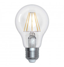 Филаментная лампа светодиодная (UL-00004869) Uniel E27 15W 4000K прозрачная LED-A70-15W/4000K/E27/CL PLS02WH