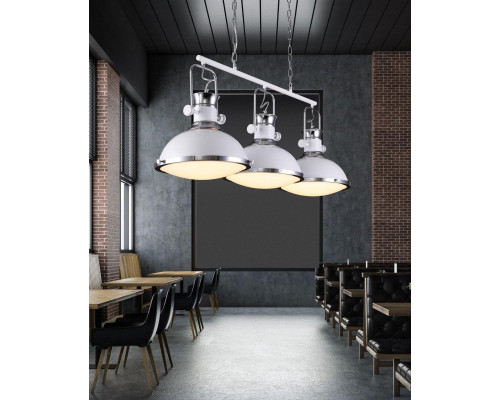 Дополнительное фото Люстра подвесная Lumina Deco Batore LDP 274-3 WT: Купить в Интернет магазин освещения GCSVET.RU