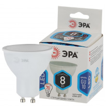 Светодиодная лампочка Эра LED MR16-8W-840-GU10 Б0036729