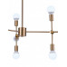 Дополнительное фото Люстра потолочная Natali Kovaltseva LOFT LUX 75130/6C GOLD: Купить в Интернет магазин освещения GCSVET.RU