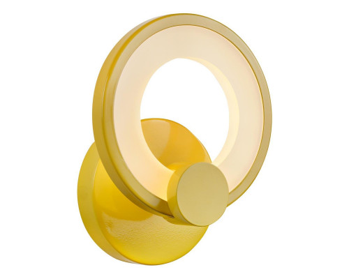 Основное фото Настенный светильник iLedex Ring A001/1 Yellow: Купить в Интернет магазин освещения GCSVET.RU