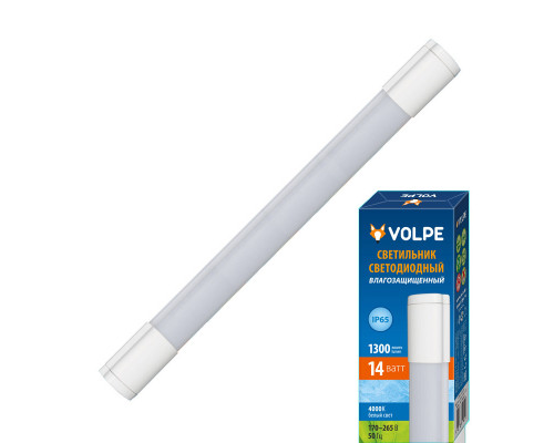 Дополнительное фото Светильник потолочный LED (UL-00002581) Volpe ULT-Q218 14W/NW IP65 White: Купить в Интернет магазин освещения GCSVET.RU