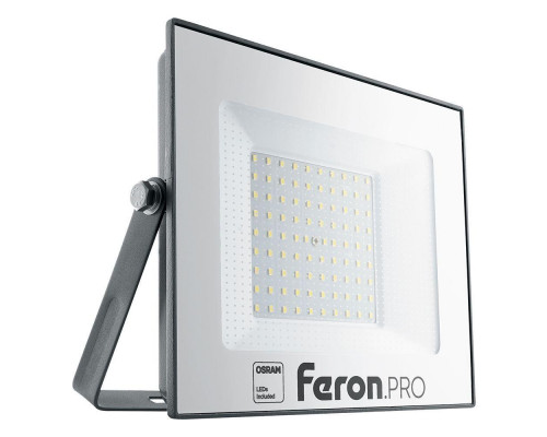 Основное фото Светодиодный прожектор Feron LL-1000 100W 6400K 41541: Купить в Интернет магазин освещения GCSVET.RU