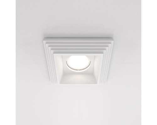 Дополнительное фото Светильник встраиваемый Maytoni Gyps DL005-1-01-W: Купить в Интернет магазин освещения GCSVET.RU