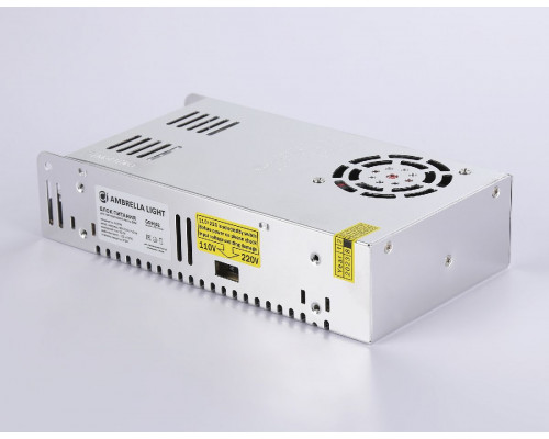 Дополнительное фото Блок питания Ambrella Light LED Driver 24V 400Вт AC90-260 16.7A IP20 GS9652: Купить в Интернет магазин освещения GCSVET.RU