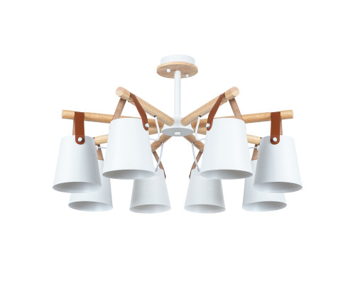 Основное фото Люстра потолочная Arte Lamp Thomas A7032PL-8WH: Купить в Интернет магазин освещения GCSVET.RU