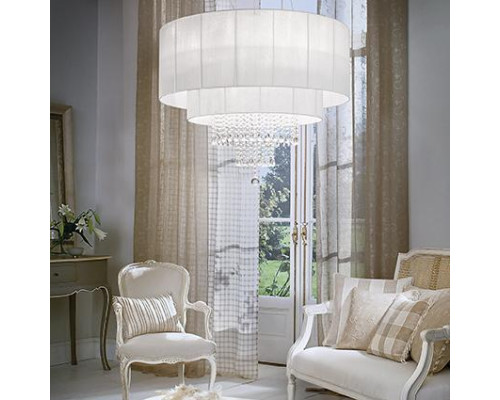 Дополнительное фото Люстра подвесная Ideal Lux Opera SP10 Bianco 165011: Купить в Интернет магазин освещения GCSVET.RU