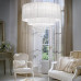 Дополнительное фото Люстра подвесная Ideal Lux Opera SP10 Bianco 165011: Купить в Интернет магазин освещения GCSVET.RU