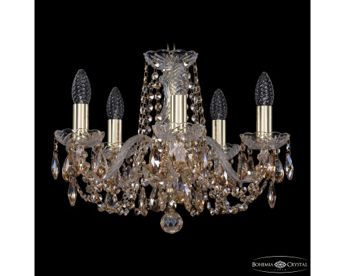 Основное фото Подвесная люстра Bohemia Ivele Crystal 1402/5/141 G R721: Купить в Интернет магазин освещения GCSVET.RU