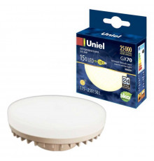Светодиодная лампочка Uniel LED-GX70 LED-GX70-15W/3000K/GX70/FR PLZ01WH