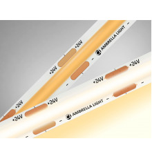 Лента светодиодная Ambrella Light LED Strip 24В COB 12Вт/м 3000K 5м IP20 GS4701