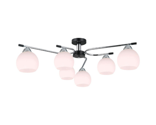 Дополнительное фото Потолочная люстра Illumico IL0638-6CSQ-24 CR BK LIBRA: Купить в Интернет магазин освещения GCSVET.RU