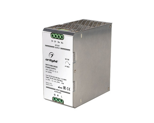 Основное фото Сетевой адаптер Arlight ARV-DRP240-24-B (24V, 10A, 240W, PFC) 037155: Купить в Интернет магазин освещения GCSVET.RU