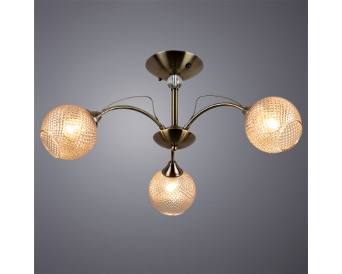 Дополнительное фото Люстра потолочная Arte Lamp Willow A3461PL-3AB: Купить в Интернет магазин освещения GCSVET.RU
