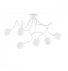 Люстра потолочная Ideal Lux Octopus PL6 Bianco 174921