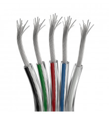 Шлейф питания Arlight ARL-18AWG-CLEAR-5Wire-CU 034965