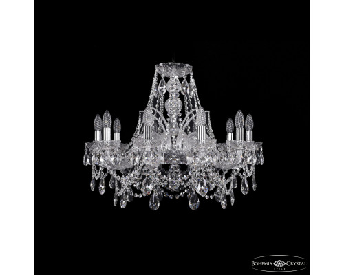Основное фото Люстра подвесная Bohemia Ivele Crystal 1411/10/240 Ni: Купить в Интернет магазин освещения GCSVET.RU