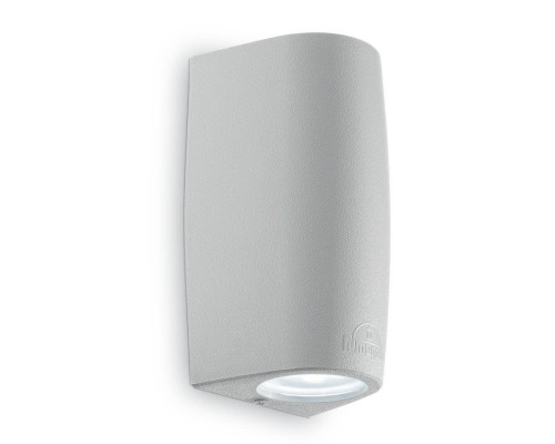 Основное фото Светильник настенный для улицы Ideal Lux Keope AP2 Small Grigio 147796: Купить в Интернет магазин освещения GCSVET.RU