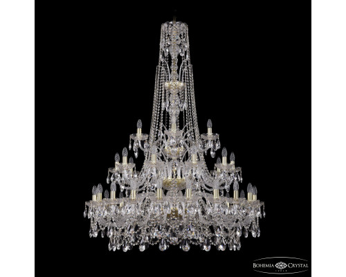 Основное фото Люстра подвесная Bohemia Ivele Crystal 1411/20+10+5/400/XL-155/3d G: Купить в Интернет магазин освещения GCSVET.RU