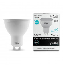Светодиодная лампочка Gauss Elementary Cофит LED 13626