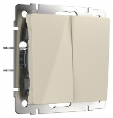 Перекрестный переключатель двухклавишный Werkel 4690389182150 W1123003 a058434