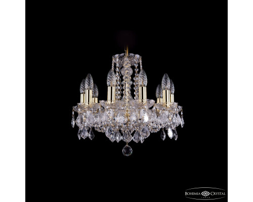 Основное фото Люстра подвесная Bohemia Ivele Crystal 1402/10/141 G Leafs: Купить в Интернет магазин освещения GCSVET.RU