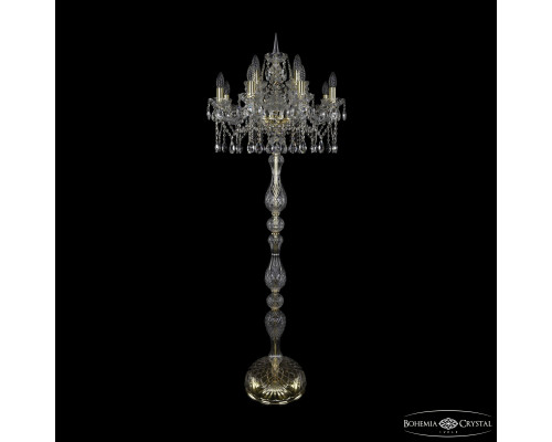 Основное фото Напольный светильник Bohemia Ivele Crystal 1413T1/8+4/200-165 G: Купить в Интернет магазин освещения GCSVET.RU