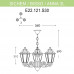 Дополнительное фото Подвес уличный Fumagalli Sichem/Anna 3L E22.120.S30.BYF1R: Купить в Интернет магазин освещения GCSVET.RU