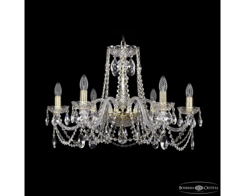 Основное фото Люстра подвесная Bohemia Ivele Crystal 1402/6/240 G: Купить в Интернет магазин освещения GCSVET.RU