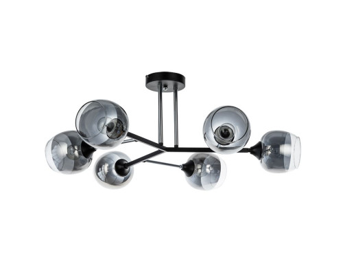 Основное фото Люстра потолочная Arte Lamp Salm A3580PL-6BK: Купить в Интернет магазин освещения GCSVET.RU