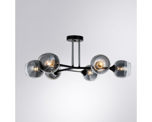 Дополнительное фото Люстра потолочная Arte Lamp Salm A3580PL-6BK: Купить в Интернет магазин освещения GCSVET.RU