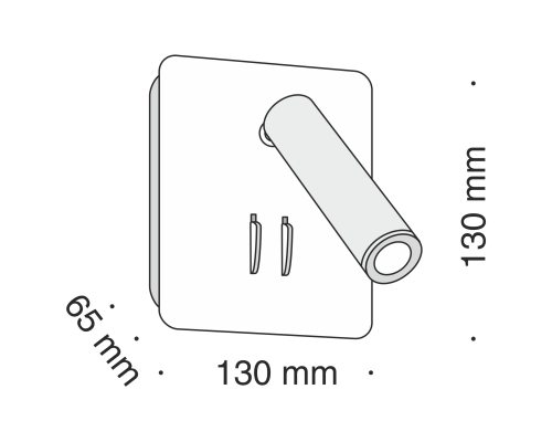 Дополнительное фото Светодиодный Светильник спот Maytoni Ios 176 C175-WL-01-6W-B: Купить в Интернет магазин освещения GCSVET.RU