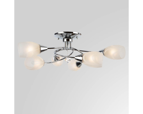 Дополнительное фото Люстра потолочная Eurosvet 2275/6 хром: Купить в Интернет магазин освещения GCSVET.RU