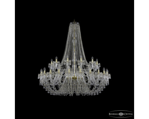 Основное фото Люстра подвесная Bohemia Ivele Crystal 1410/24+12/530/h-156 G V0300: Купить в Интернет магазин освещения GCSVET.RU