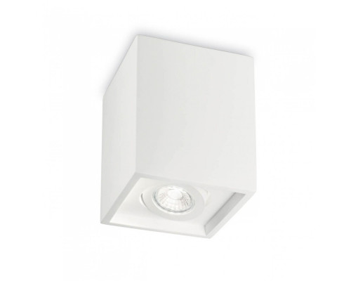 Основное фото Светильник потолочный Ideal Lux Oak PL1 Square Bianco 150468: Купить в Интернет магазин освещения GCSVET.RU