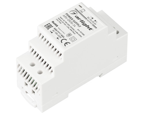 Основное фото Сетевой адаптер Arlight ARV-DR30-24 (24V, 1.25A, 30W) 031085: Купить в Интернет магазин освещения GCSVET.RU